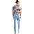 Calça Lança Perfume Vesta Ankle Sup High AI23B Azul Feminino - Imagem 4