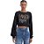 Blusa Tricot Lança Perfume Cropped AI23 Preto Feminino - Imagem 1