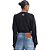 Blusa Tricot Lança Perfume Cropped AI23 Preto Feminino - Imagem 2