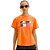 Camiseta Easy Lança Perfume Estampada AI23 Laranja Feminino - Imagem 1
