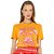 Camiseta Colcci Estampada IN23 Laranja Feminino - Imagem 1