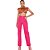 Calça Sarja Colcci Juliette Estampada IN23 Rosa Feminino - Imagem 3