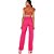 Calça Sarja Colcci Juliette Estampada IN23 Rosa Feminino - Imagem 4