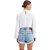 Short Jeans Lança Perfume Loose High AI23 Azul Feminino - Imagem 2