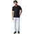 Camisa Polo Acostamento Faixa Oversize IN23 Preto Masculino - Imagem 3