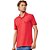 Camisa Polo Acostamento Logo IN23 Vermelho Hibisco Masculino - Imagem 1