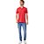 Camisa Polo Acostamento Logo IN23 Vermelho Hibisco Masculino - Imagem 3