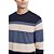 Camiseta Aramis Fio Tinto Marinho IN23 Masculino - Imagem 3