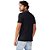 Camisa Polo Acostamento Listras IN23 Preto Masculino - Imagem 2