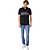 Camisa Polo Acostamento Muscle Lines IN23 Preto Masculino - Imagem 3
