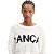 Blusa Tricot Lança Perfume Cropped AI23 Off White Feminino - Imagem 3