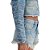 Jaqueta Jeans Lança Perfume Puffer AI23 Azul Feminino - Imagem 4