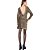 Vestido Tricô Colcci Metalizado IN23 Dourado Feminino - Imagem 4