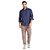 Camisa Jeans Forum Slim Fit IN23 Azul Masculino - Imagem 4