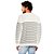 Suéter Acostamento Tricot Listrado IN23 Off White Masculino - Imagem 2