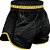 Short Venum Muay Thai Elite Gold Preto Masculino - Imagem 2