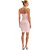 Vestido Curto Easy Lança Perfume De Alça VE24 Rosa Feminino - Imagem 2