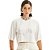 Camiseta Cropped Lança Perfume Shine VE24 Off White Feminino - Imagem 1