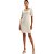 Vestido Curto Easy Lança Perfume Logos VE24 Bege Feminino - Imagem 4
