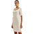 Vestido Curto Easy Lança Perfume Logos VE24 Bege Feminino - Imagem 1