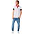 Camisa Polo Acostamento Muscle IN23 Branco Masculino - Imagem 3