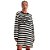 Vestido Lança Perfume Oversized VE24 Off White Feminino - Imagem 1