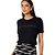 Camiseta Colcci Vibe P24 Preto Feminino - Imagem 1