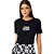 Camiseta Colcci Favorite P24 Preto Feminino - Imagem 1