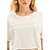 Camiseta Cropped Lança Perfume Logo VE24 Off White Feminino - Imagem 3