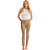 Calça Sarja Lança Perfume Diana High VE24 Bege Feminino - Imagem 3