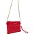 Bolsa Crossbody Lança Perfume Matelasse VE24 Vermelho Feminino - Imagem 1