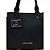 Bolsa Tote Lança Perfume Charm VE24 Preto Feminino - Imagem 6