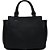 Bolsa Tote Lança Perfume Charm VE24 Preto Feminino - Imagem 2