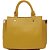 Bolsa Tote Lança Perfume Charm VE24 Amarelo Feminino - Imagem 2
