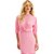 Vestido Super Midi Lança Perfume Torção VE24 Rosa Feminino - Imagem 5