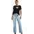 Camiseta Easy Lança Perfume Estampado VE24 Preto Feminino - Imagem 4