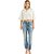Calça Jeans Mom Lança Perfume Luna S High VE24 Azul Feminino - Imagem 3