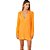 Vestido Curto Colcci Comfort P24 Laranja Feminino - Imagem 1