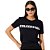 Camiseta Colcci Inverse P24 Preto Feminino - Imagem 1