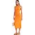 Vestido Colcci Canelado P24 Laranja Feminino - Imagem 1