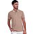 Camisa Polo Colcci Logo P24 Bege Masculino - Imagem 1