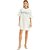 Vestido Oversized Lança Perfume Silk VE24 Off White Feminino - Imagem 4