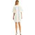 Vestido Oversized Lança Perfume Silk VE24 Off White Feminino - Imagem 5