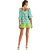 Shorts Lança Perfume Relaxed High VE24 Verde Feminino - Imagem 4