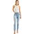 Calça Jeans Lança Perfume Vesta Ankle H VE24 Azul Feminino - Imagem 4