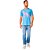 Camiseta Acostamento Big Logo P24 Azul Masculino - Imagem 3