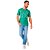 Camiseta Acostamento Casual P24 Verde Masculino - Imagem 3
