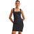 Vestido Curto Lança Perfume Aplicações VE24 Preto Feminino - Imagem 1
