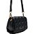Bolsa Crossbody Lança Perfume Matelassê VE24 Preto Feminino - Imagem 1