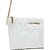 Bolsa Crossbody Lança Perfume Matelasse VE24 Branco Feminino - Imagem 5